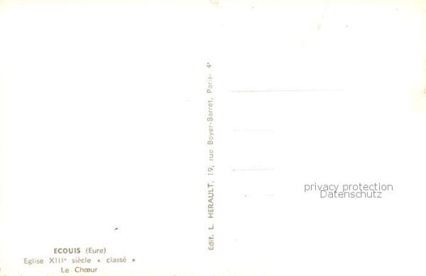 Ecouis 27 Eure Eglise Le Choeur – Bild 2