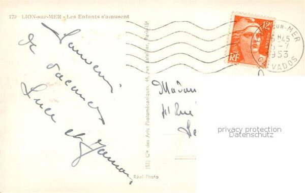Lion-sur-Mer 14 Les Enfants s_amusement – Bild 2