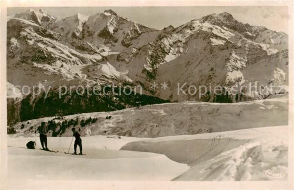 Les Contamines-Montjoie 74 Haute-Savoie Le Plateau de Montjoie et le Glacier Tr