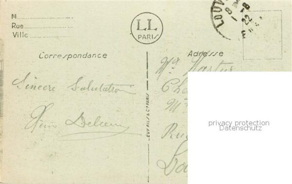 Lisieux 14 Vue sur la Touques et l’Eglise Saint De – Bild 2