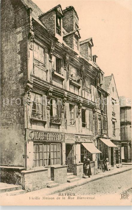 Bayeux 14 Calvados Vieille Maison de la Rue Bienvenue