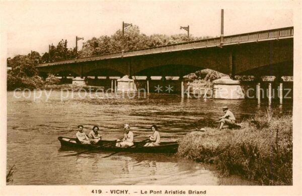 Vichy 03 Allier Le Pont Aristide Briand