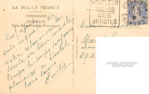 Honfleur Eglise Saint Chatherine – Bild 2