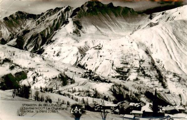 St-Martin-de-Belleville 73 Savoie Le Chatelard la Gitte la Dent