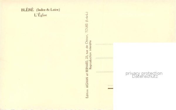 Blere 37 Indre-et-Loire Eglise – Bild 2