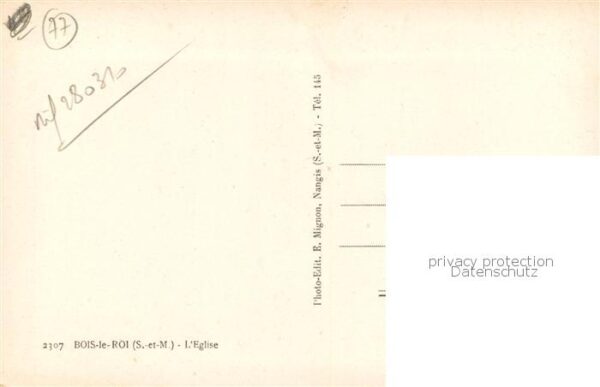 Bois-le-Roi 77 Seine-et-Marne Eglise – Bild 2