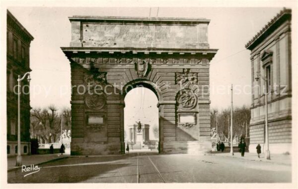 Montpellier Herault Arc de Triomphe