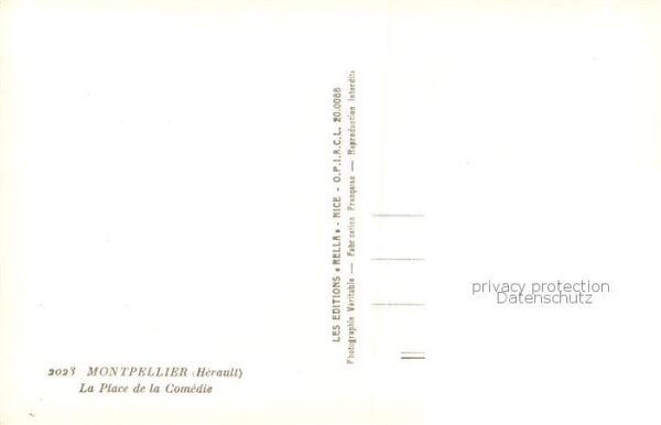 Montpellier Herault La Place de la Comedie – Bild 2