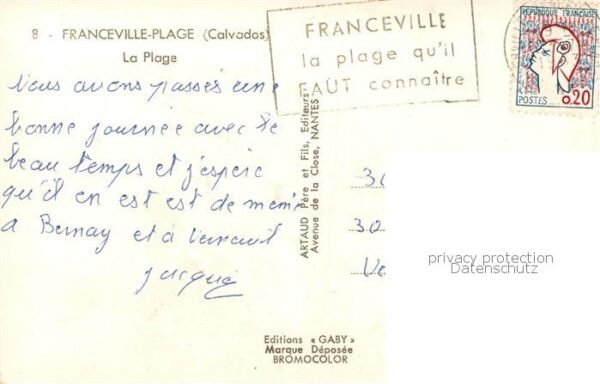 Franceville 14 Calvados La Plage – Bild 2