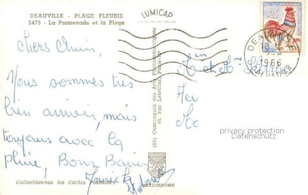 Deauville-sur-Mer Plage Fleurie La Promenade et la Plage – Bild 2
