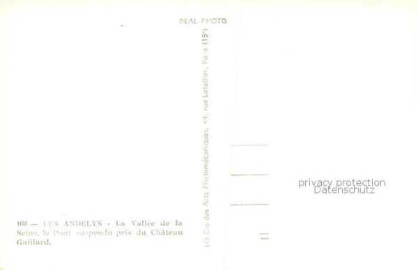 Les Andelys La Vallee de la Seine le Pont supendu p – Bild 2
