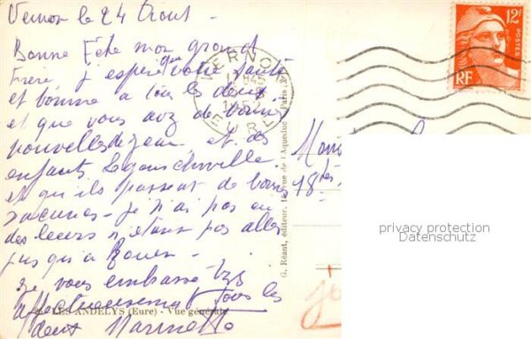 Les Andelys Vue generale – Bild 2