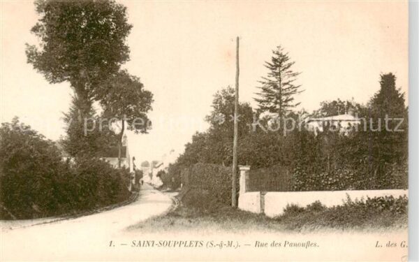 Saint-Soupplets 77 Seine-et-Marne Rue des Panoufles