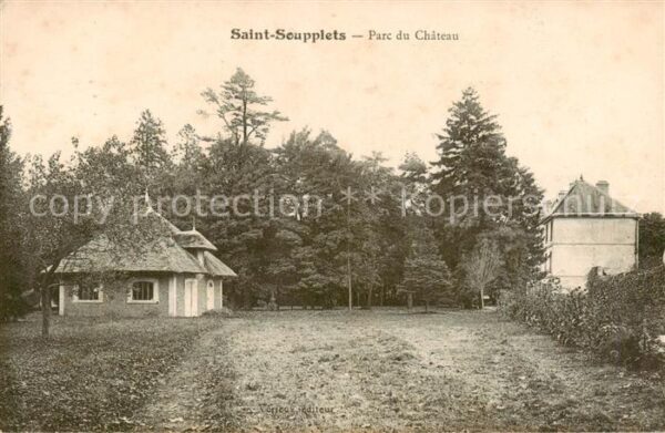 Saint-Soupplets 77 Seine-et-Marne Parc du Chateau