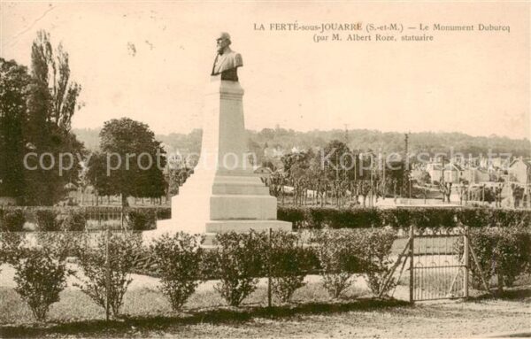 La Ferte-sous-Jouarre 77 Le Monument Duburcq