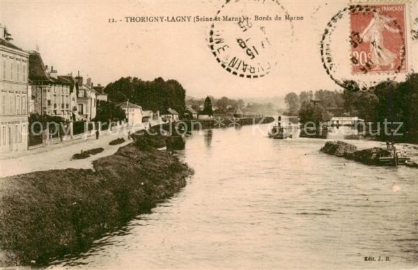 Thorigny-Lagny 77 Seine-et-Marne Bords de Marne