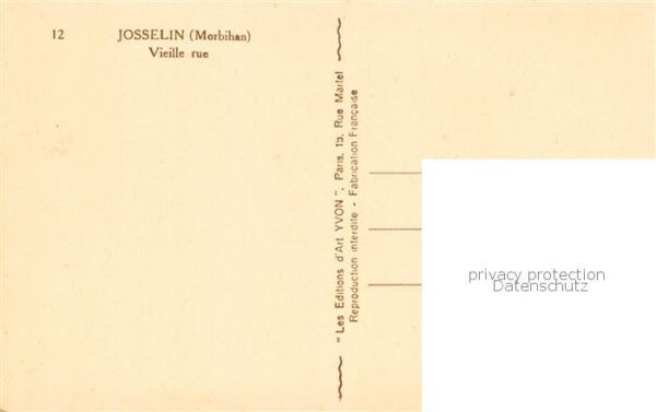 Josselin Vieille rue – Bild 2