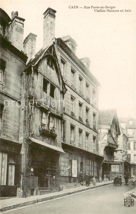 Caen 14 Rue Porte au Berger Vieilles Maisons en