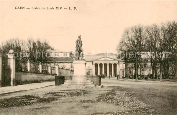 Caen 14 Statue de Louis XIV