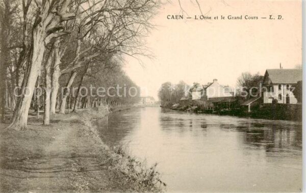 Caen 14 Orne et le Grand Cours