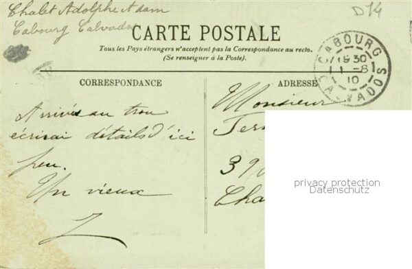 Cabourg 14 Calvados La Terrasse et la Plage – Bild 2