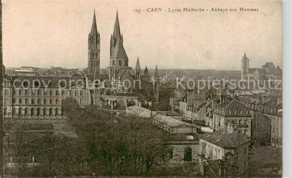 Caen 14 Lycee Malherbe Abbaye aux Hommes