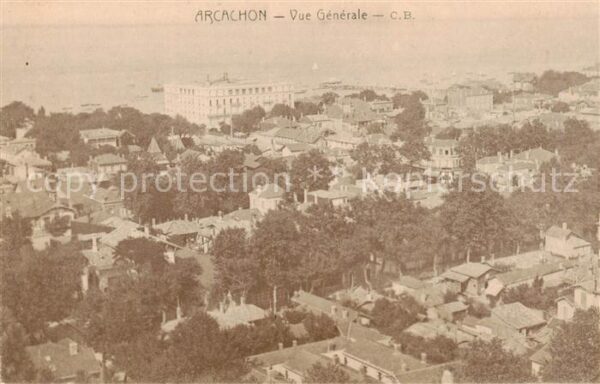 Arcachon 33 Gironde Vue generale aerienne