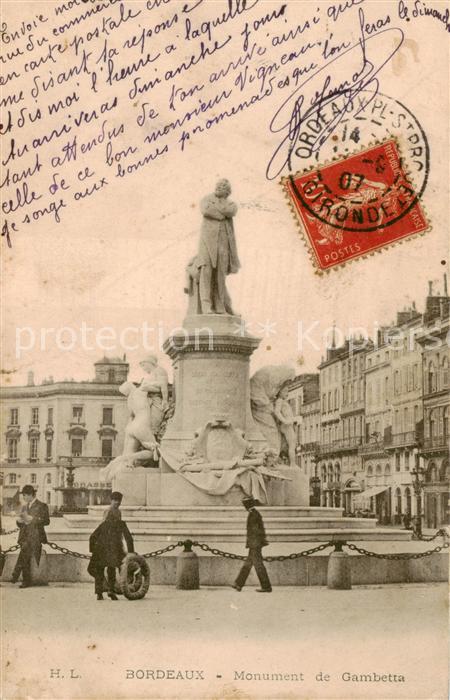 Bordeaux 33 Monument de Gambetta