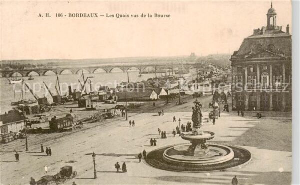 Bordeaux 33 Les Quais vus de la Bourse