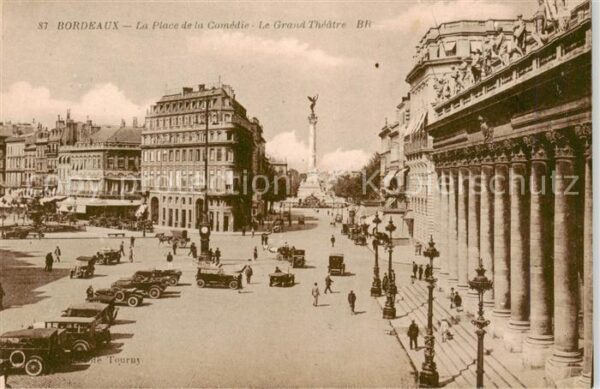 Bordeaux 33 La Place de la Comedie Le Grand Theatre