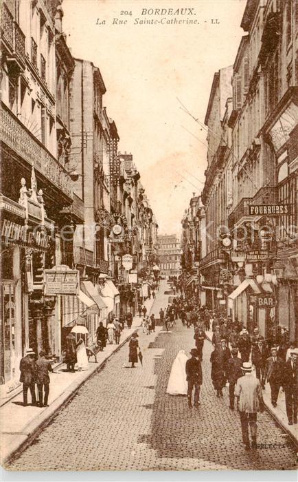Bordeaux 33 La Rue Sainte Catherine