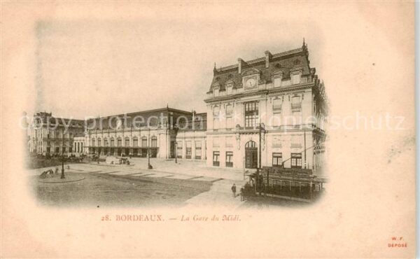 Bordeaux 33 La Gare du Midi