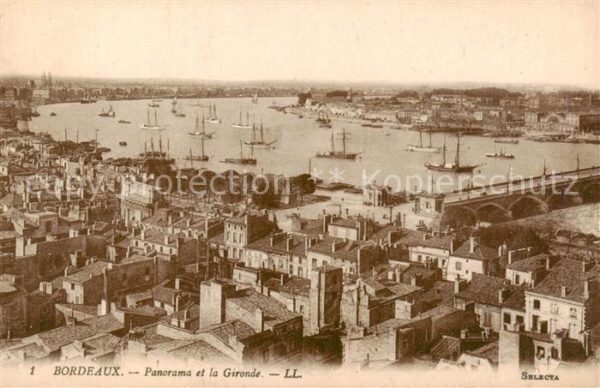 Bordeaux 33 Panorama et la Gironde