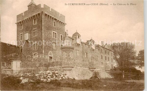 St-Symphorien-sur-Coise Le Chateau de Pluvy