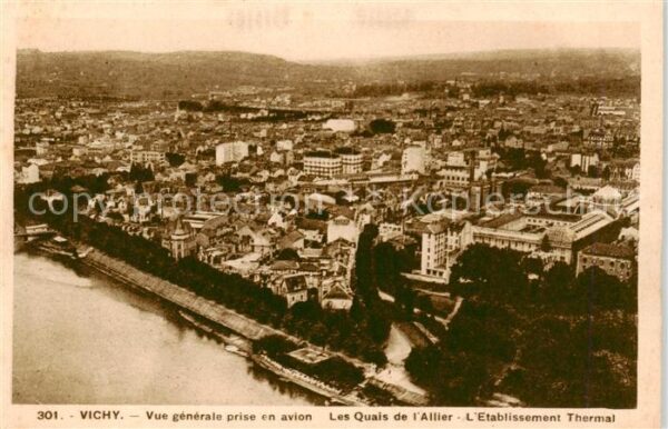 Vichy 03 Allier Les quais de l Allier Etablissement The