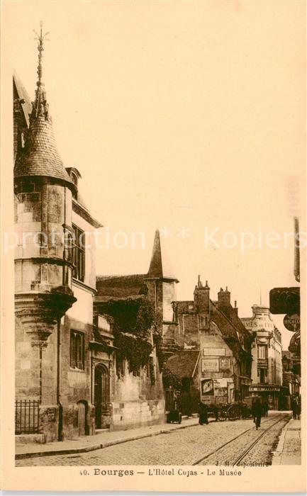 Bourges 18 Cher Hôtel Cujas et le Musee
