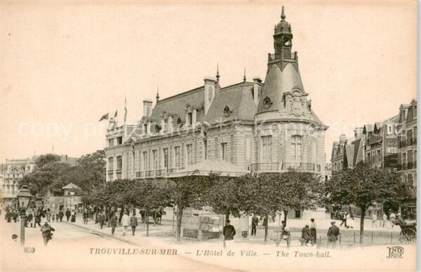 Trouville-sur-Mer Hôtel de Ville Rathaus