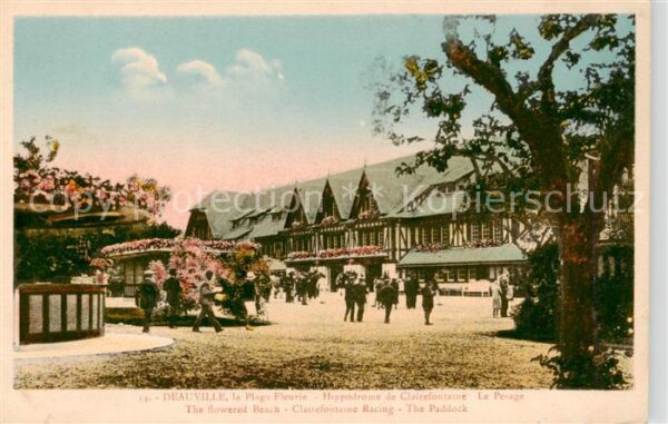 Deauville-sur-Mer Hippodrome de Clairefontaine Le Pesage