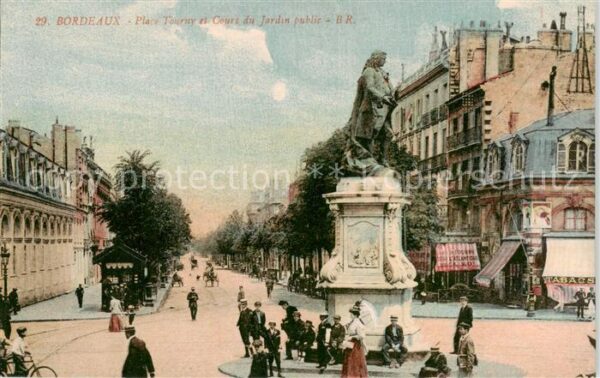 Bordeaux 33 Place Tourny et Court du Jardin public