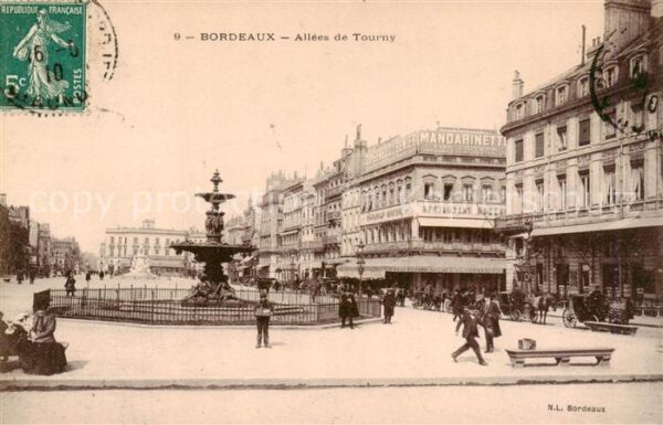 Bordeaux 33 Allées de Tourny Fontaine