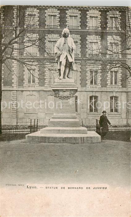 Lyon 69 Rhone Statue de Bernard de Jussieu Monument