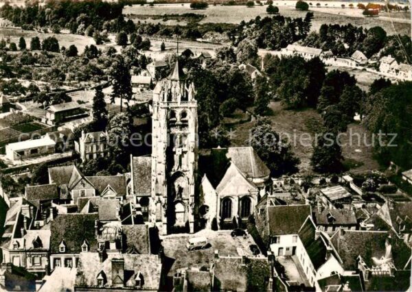 Rugles Eglise vue aérienne