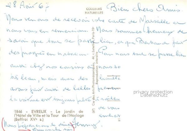 Evreux 27 Eure Jardin de l Hôtel de Ville et Tour de l – Bild 2