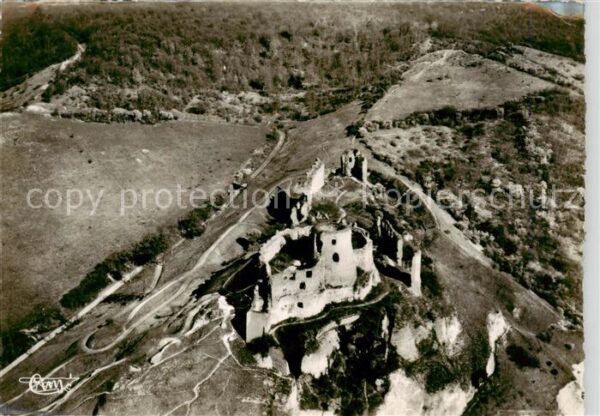 Andelys Les 27 Eure Chateau Gaillard vue aérienne