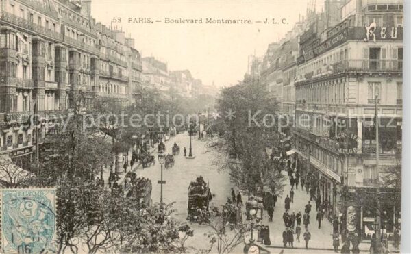 Paris 75 Boulevard Montmartre