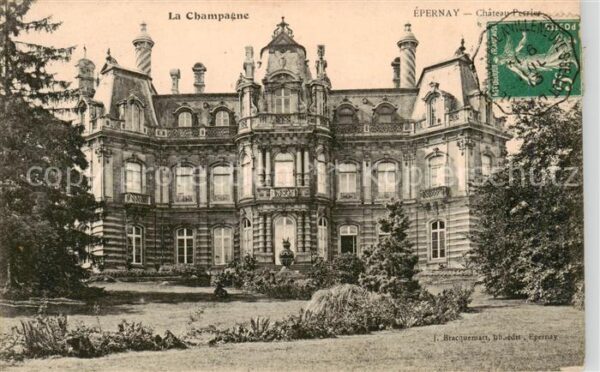 Epernay 51 Marne Chateau Perrier