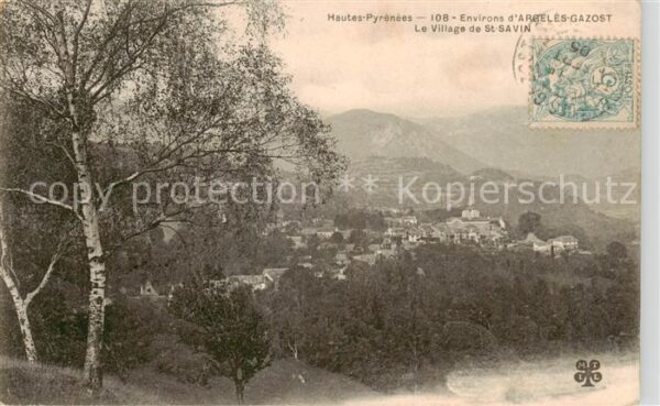 Argeles-Gazost 65 Hautes-Pyrenees Le Village de St Savin