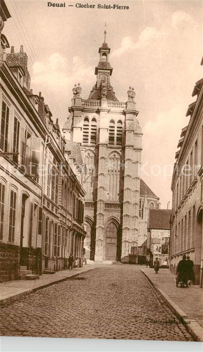 Douai 59 Nord Clocher Saint Pierre