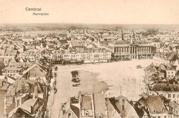 Cambrai 59 Nord Marktplatz