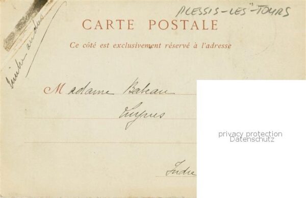 Plessis-les-Tours 49 Indre-et-Loire Le Chateau – Bild 2